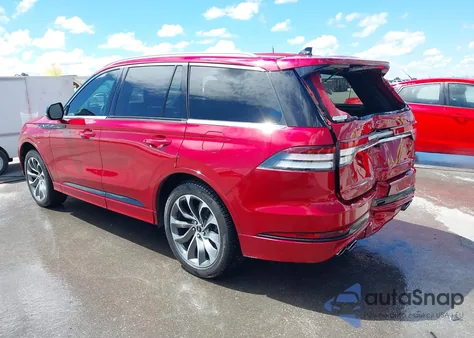 2021 Lincoln Aviator Grand Touring из США, поврежденный, VIN 5LMYJ8XY4MNL01480